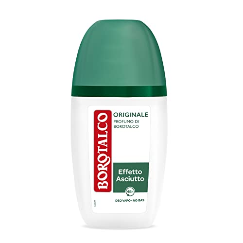 Borotalco, Deodorante Vapo Originale, Formula Senza Alcool Con Talco A Cristalli Attivi, Tripla Protezione Asciutta, Profumo Di Borotalco - Formato Da