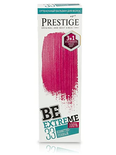 Vip'S Prestige Be Extreme | Tonalizzante Semipermanente Per Capelli 33 Rosa Caramello | Pigmento Puro | Aggiunge Colore Ai Capelli Decolorati O Grigi