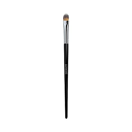 T4B Lussoni 100 Series - Pennello Professionale Per Fondotinta, Correttore, Per Cosmetici Liquidi E Crema, Rotondo, Piatto, Angolato, Conico E Kabuki 