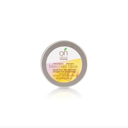 Officina Naturae Maschera Per Capelli Lisci Disciplinante Bio Sostenibile Vegana 150 Ml
