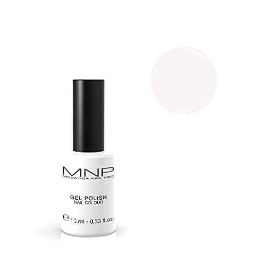 Mesauda Mnp Gel Polish 23 White 10Ml -Smalto Semipermanente Gel Polish