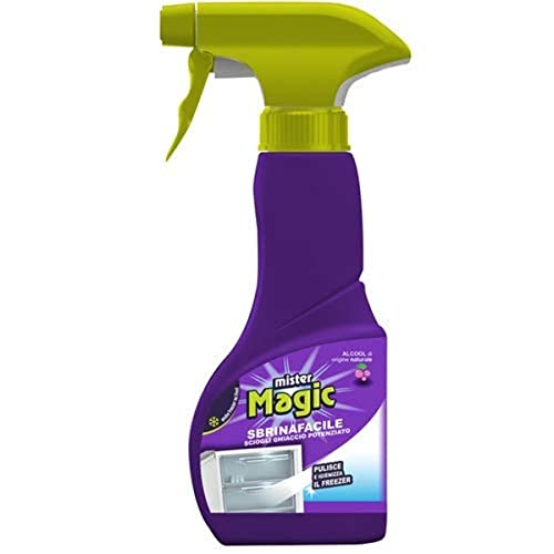 Mr Magic Mister Sbrinafacile, Pulitore Igienizzante Per Il Frigorifero E Freezer, Con Azione Deghiacciante Potenziata, Confezione Da 200 Ml
