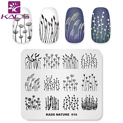 Kads Nail Art Image Stamp Stamping Plates With Cute Design Of Animal Per Nail Art Decoration E Nail Art Fai Da Te (Na016)
