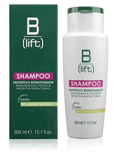 Blift, Shampoo,Protettivo E Ristrutturante Con Uva Rossa,Melograno,Fitoestratto Della Castagna,Pantenolo,Pelli Sensibili,Made In Italy,300 Ml