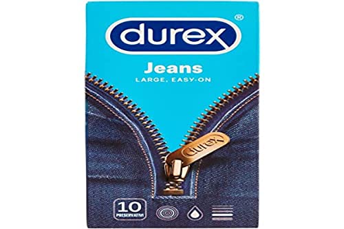 Durex Profilattici Durex Jeans 10 Pz, 10Pz