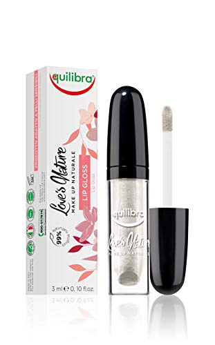 Equilibra Love'S Nature Lip Gloss Bianco Floreale
