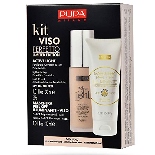 Cofanetto Pupa Kit Viso Perfetto Active Light N. 040 Sand