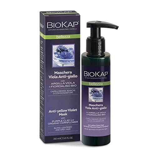 Biokap Masschera Viola Anti-Giallo 150 Ml