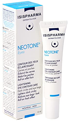 Isispharma Neotone Eyes - Contorno Occhi Illuminante Con Estratto Di Liquirizia E Acido Ialuronico - Roll-On Pigmentario, Schiarisce Le Occhiaie E Dec