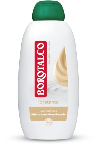Borotalco Bagnodoccia Idratante Vaniglia E Avena, Bagnoschiuma Corpo, Formula Idratante E Avvolgente, Effetto Borotalco Sulla Pelle, Dermatologicament