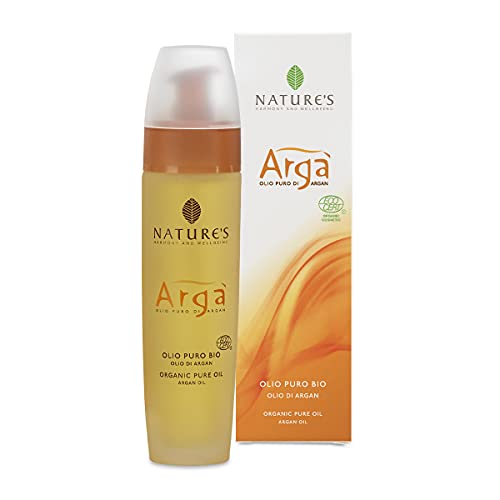 Nature'S Argà Olio Puro Bio Olio Di Argan, Olio Corpo E Olio Capelli Certificato Ecocert Greenlife, Non Unge E Si Assorbe Velocemente, Profumo Agrumat