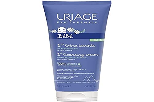 Uriage Bébé - 1Ere Crème Lavante Crema Detergente Senza Sapone, 200Ml
