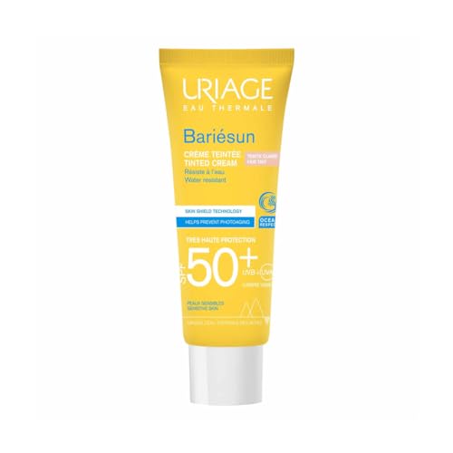 Uriage Solaires - Uriage Bariésun Crema Tinta Chiara Spf50 50 Ml