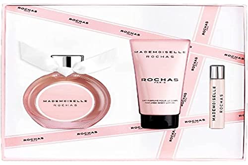 Rochas Mademoiselle Lote 3 Pz