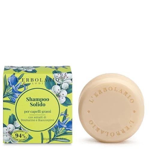 L'Ebolario Shampoo Solido Per Capelli Grassi 60 G
