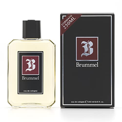 Brummel - Perfume Hombre 250 Ml, Colonia Brummel, Perfumada Y Sin Pulverizador, Eau De Toilette Masculina, Elegante, Fresca Y Sofisticada, Colonia Ama