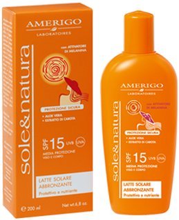 Amerigo Solari - Latte Solare Media Protezione Spf 15 - 200 Ml