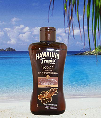 Hawaiian Tropic Olio Abbronzante Scuro Fp 0 200 Ml