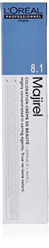 L'Oréal Professionnel Majirel Cool Inforced - Colore Permanente Per Capelli, N. 8.1, Frassino Biondo Chiaro, 50 Ml