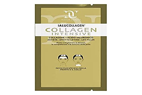Natur Unique Ialucollagen Intensive Patch Film Fronte-Collo Con Acido Ialuronico, Collagene Ed Estratti Naturali.