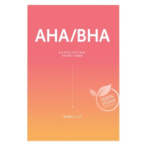 The Clean Vegan Mask Barulab Aha/Bha Maschera Esfoliante, 20 Ml