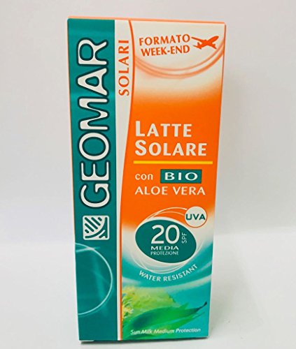 Geomar Latte Solare Bio Con Aloe Vera Spf 20