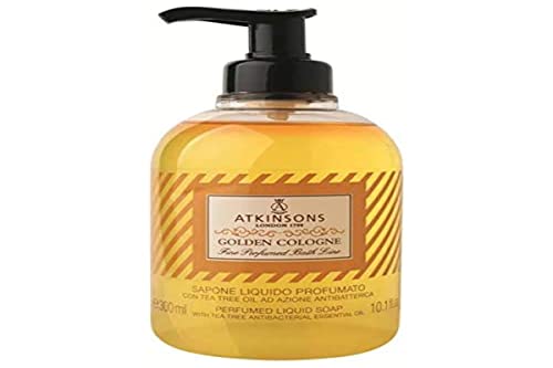 Atkinsons Sapone Liquido Profumato Golden Cologne 300 Ml