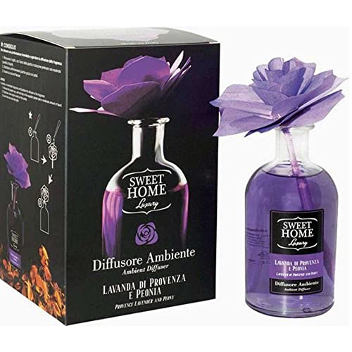 Sweet Home Luxury Profumatore Ambiente Con Fiore Lavanda Di Provenza E Peonia 250Ml