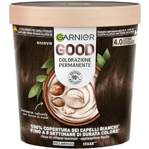 Garnier Tinta Capelli Good Castano Ciocciolato, 1Pz