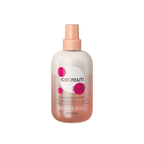 Inebrya Ice Cream Keratin Bi-Phase Conditioner - Conditioner Bifasico Ristrutturante 200Ml