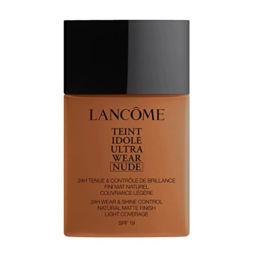 Lancôme Teint Idole Ultra Wear Nude Fondotinta Liquido Con Spf 19, 11 Muscade, 30 Ml