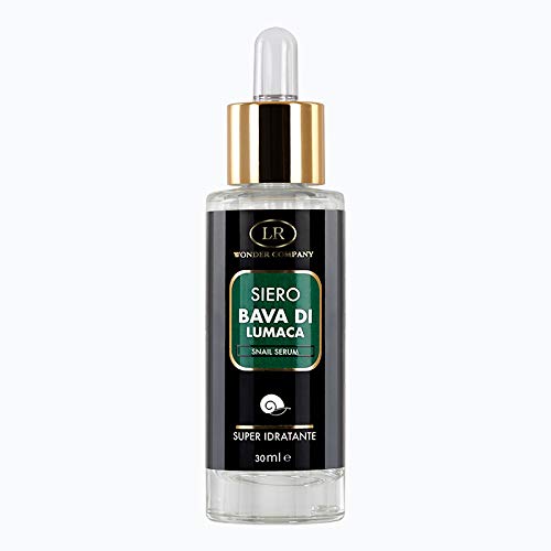 Snail Serum Siero Viso Fluido Alla Bava Di Lumaca Rigenerante & Idratante Anche Per Dermaroller, 30 Ml - Wonder Company