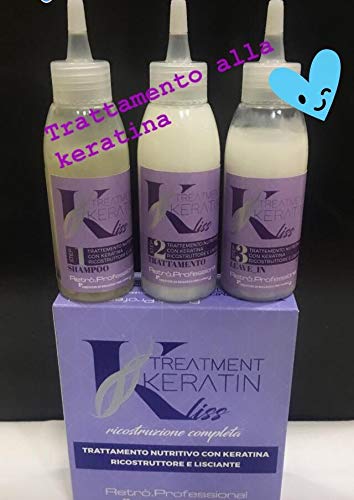 Trattamento Nutritivo Con Keratina Ricostruttore Lisciante