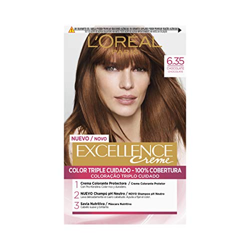 L´Oréal Paris Excellence Creme Tinte Permanente - Tono 6.35 Chocolate