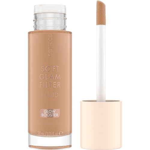 Catrice Soft Glam 030 - Fluido Coprente Effetto Filtro Delicato, Colore Nude, Nutriente, Naturale, Lucido, Brillante, Vegano, Senza Olio, Senza Profum