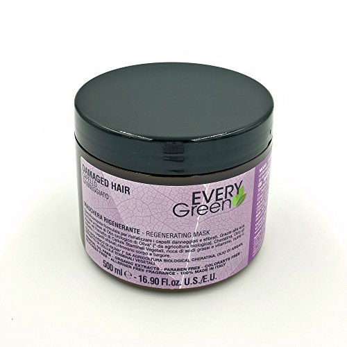 Everygreen - Maschera Per Capelli Danneggiati, 500 Ml