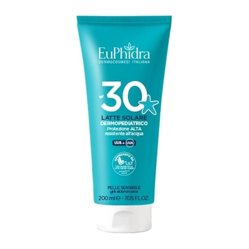 Euphidra Latte Solare Dermopediatrico 30+ 200 Ml