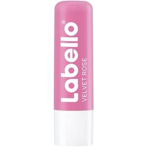 Labello, Burrocacao Per Labbra “Velvet Rose” (4,8 G), Per La Cura Delle Labbra, Con Un Delicato Profumo Di Rosa Per Labbra Rosate, Balsamo Per Labbra,