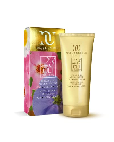 Natur Unique - Crema Olio Multifunzione Viso Corpo Mani 28 Oli Di Bellezza