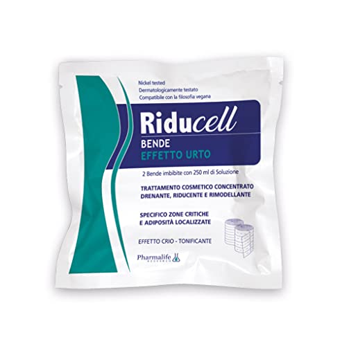 Riducell Bende Monouso Effetto Urto 2 Bende Imbibite Con 250 Ml Di Soluzione