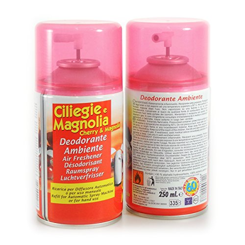 Ciliegie E Magnolia Deodorante Ambiente 250 Ml Ricarica Diffusore Automatico