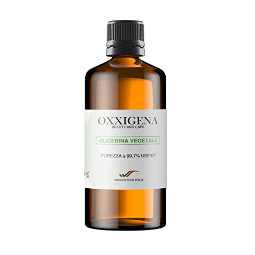 Oxxigena - Glicerina Vegetale Liquida Pura ≥ 99,5% (Glicerolo) Da 500 Ml, Base Neutra Full Vg, Ideale Per Idratare Pelle, Capelli E Per Liquidi, Insap