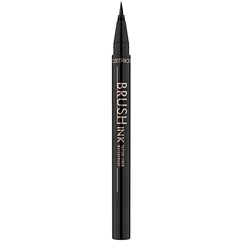 Catrice Brush Ink Tattoo Liner Waterproof, 010-Nero - 1 Ml