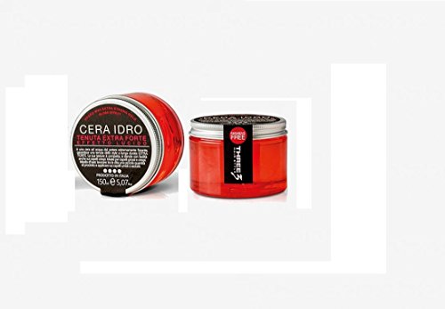 Faipa Three 3 Idro Cera Per Capelli Tenuta Extra Forte Effetto Lucido 150Ml