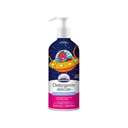 Euphidra Amidomio - Detergente Delicato Edizione I Cuccioli Dello Spazio, 500Ml