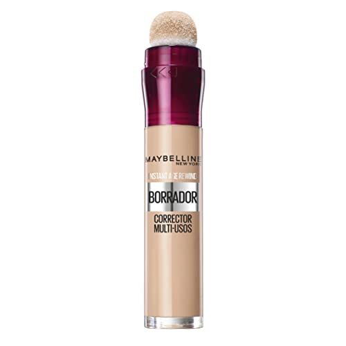 Maybelline Borrador Ojos Tono 07 Sand Corrector De Ojeras, Bolsas E Imperfecciones Pieles Medio Claras - 6Ml