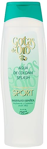Agua De Colonia Gotas De Oro Splash Instituto Español 750Ml