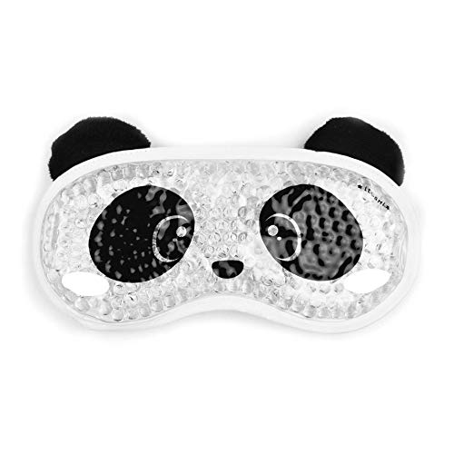 Legami - Chill Out, Maschera Gel Per Occhi, 19,5X11 (H Max) Cm, In Pvc E Poliestere, Tema Panda, Maschera Riutilizzabile, Elastico Regolabile, Perfett