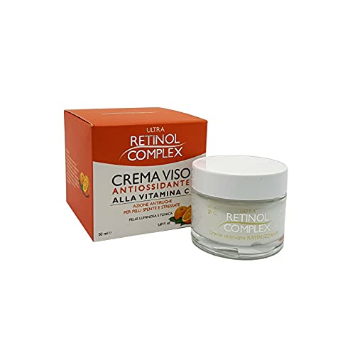 Crema Viso Antiossidante Alla Vitamina C 50Ml Retinol Complex
