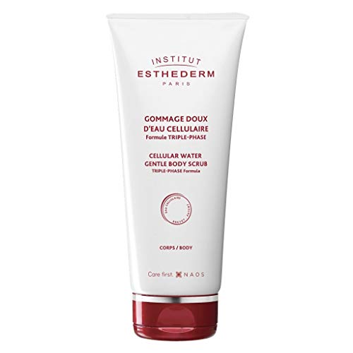 Institut Esthederm - Gommage Delicato Di Eau Cellulaire - Scrub Corpo - Esfoliazione Trifase - Esfoliante Delicato, Effetto Levigante - Tubetto 200 Ml